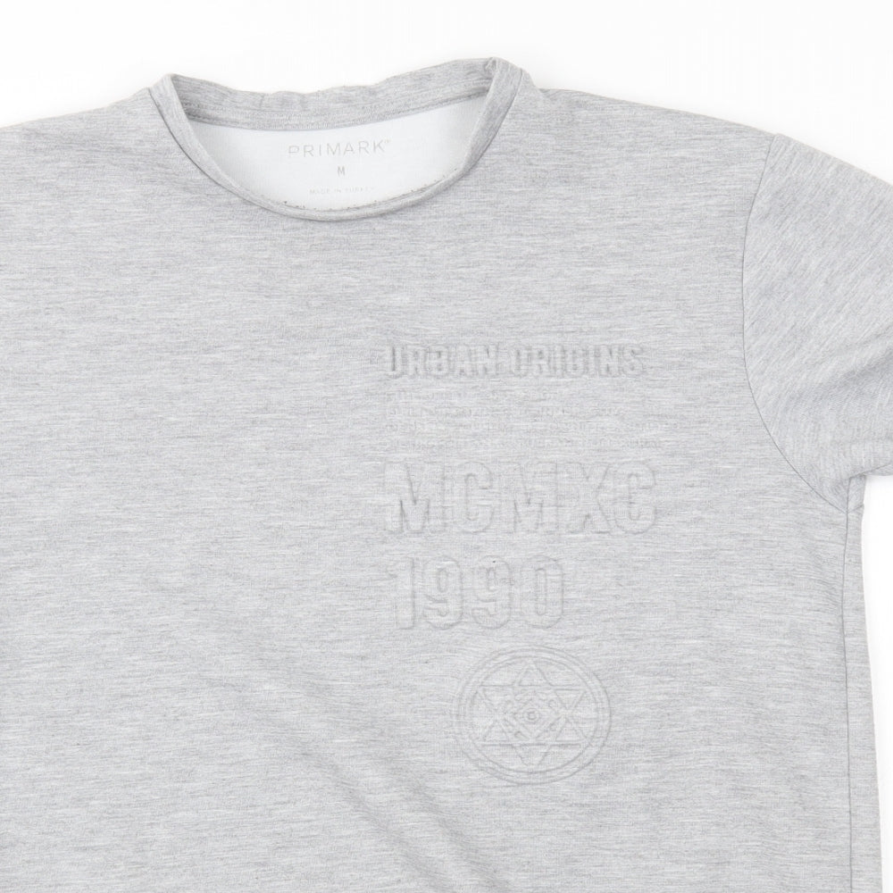 Primark Mens Grey   Pullover Jumper Size M  - urban origins