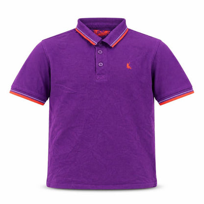 Blue Zoo Girls Purple   Basic Polo Size 11-12 Years