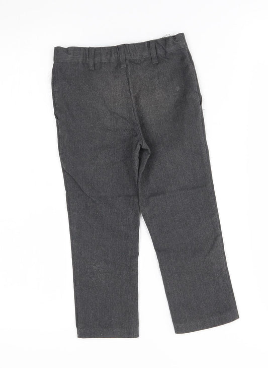 George Boys Grey   Chino Trousers Size 3-4 Years