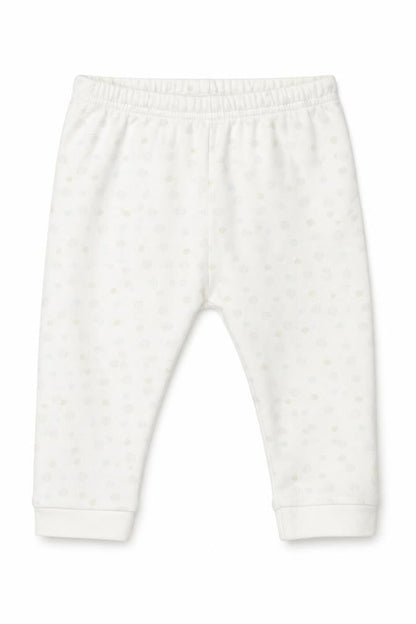 Disney Baby White Spotted   Pyjama Pants Size 6-9 Months