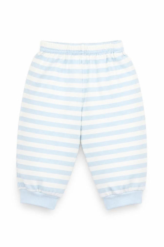 George Baby Blue Striped   Pyjama Pants Size 6-9 Months