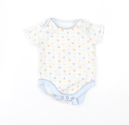 Baby Baby White   Babygrow One-Piece Size 0-3 Months  -