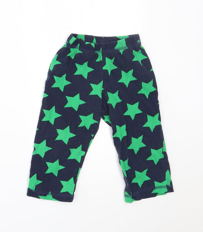George Baby Black    Pyjama Pants Size 18-24 Months  - star pattern