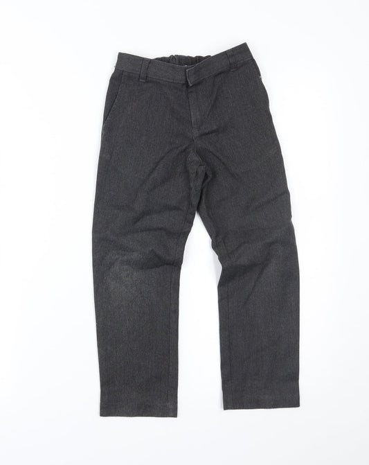 George Boys Grey   Chino Trousers Size 5-6 Years