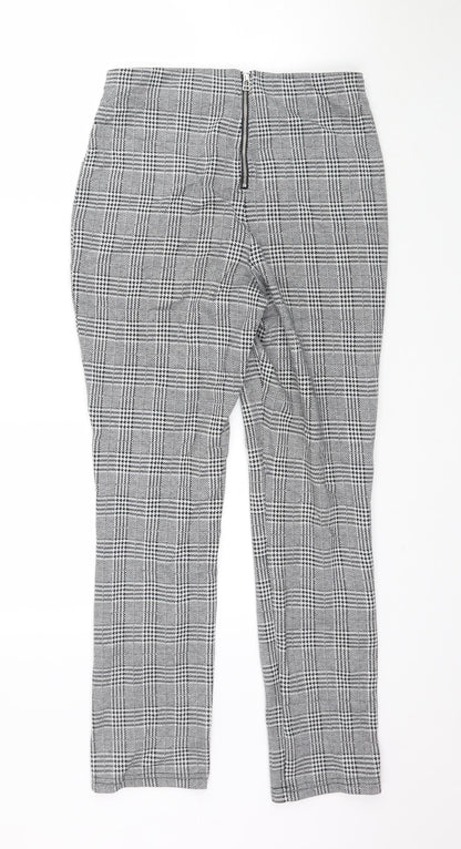 Womens UK Size S H&M Regular Fit  Grey Trousers