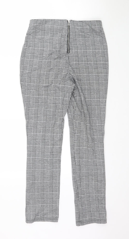 Womens UK Size S H&M Regular Fit  Grey Trousers