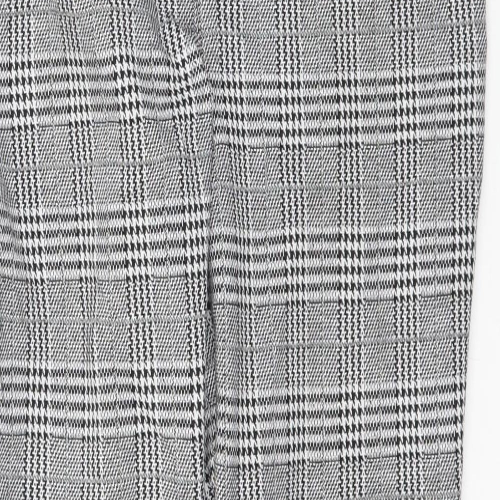 Womens UK Size S H&M Regular Fit  Grey Trousers
