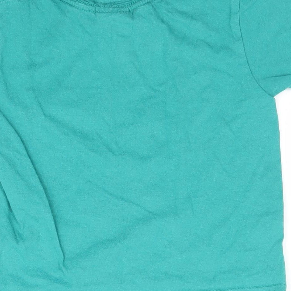 Russell Baby Green   Basic T-Shirt Size 12-18 Months