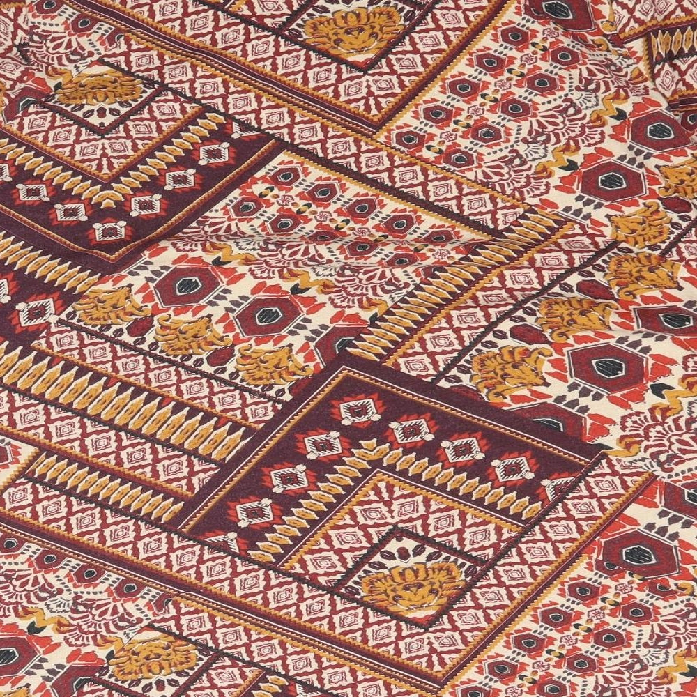 M&Co Womens Multicoloured Fair Isle  Basic Blouse Size 12
