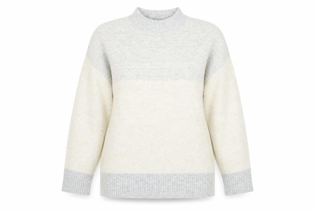 Womens UK Size 10 Atmosphere Ivory Pullover Jumper
