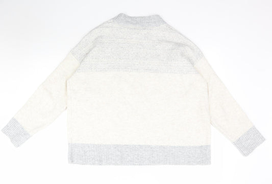 Womens UK Size 10 Atmosphere Ivory Pullover Jumper