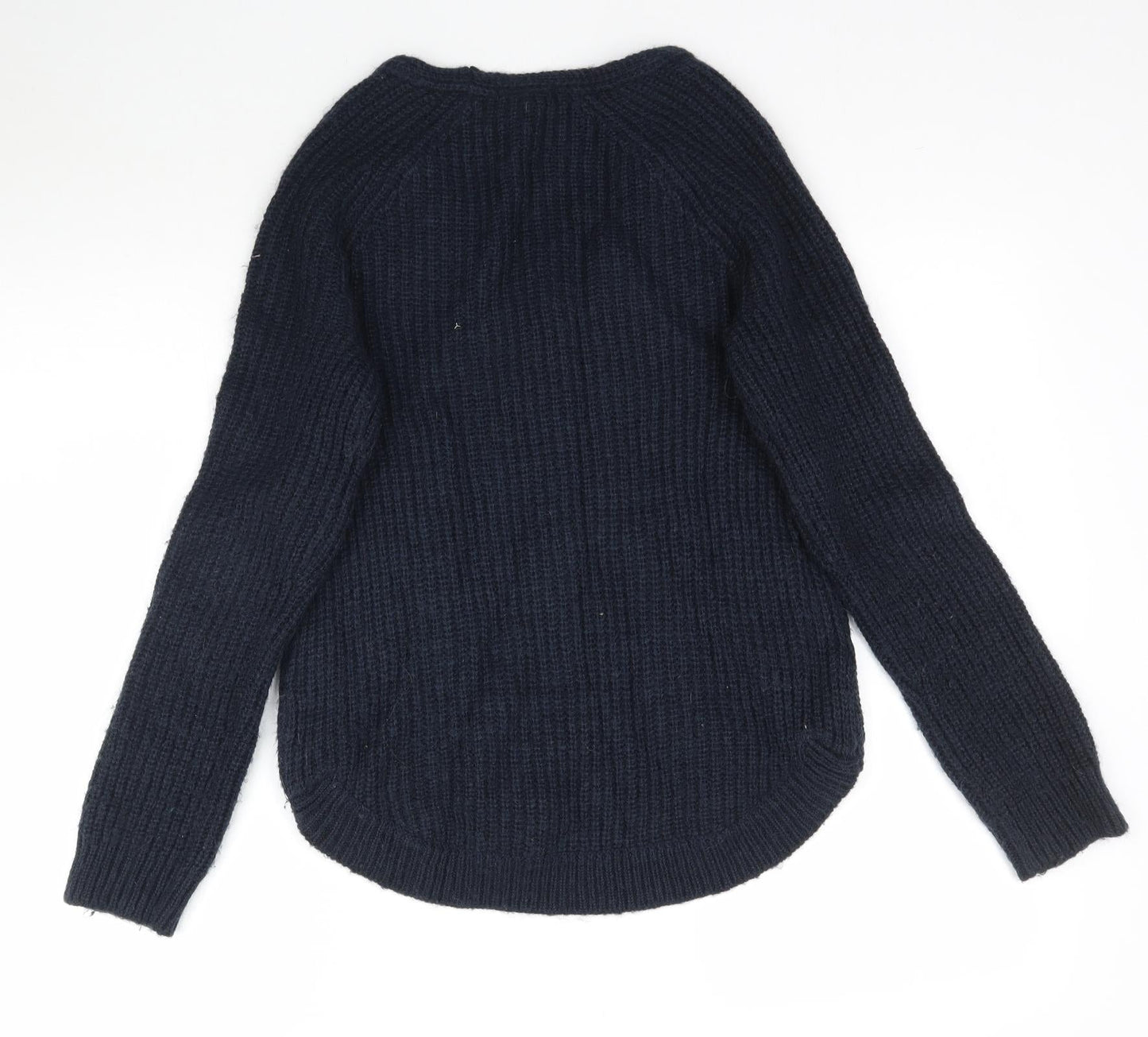 Womens UK Size XS H&M Blue Pullover Jumper