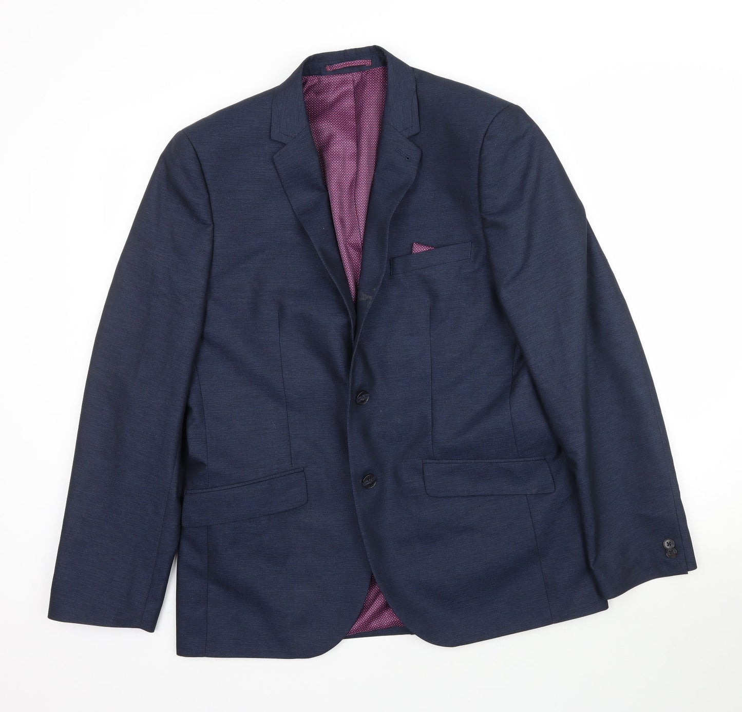Mens UK Size 40 Taylor & Wright Regular Blue Suit Jacket