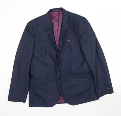Mens UK Size 40 Taylor & Wright Regular Blue Suit Jacket