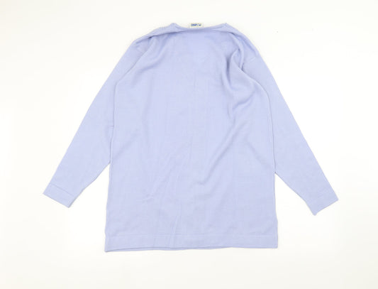 extra Womens Blue   Pullover Jumper Size 14