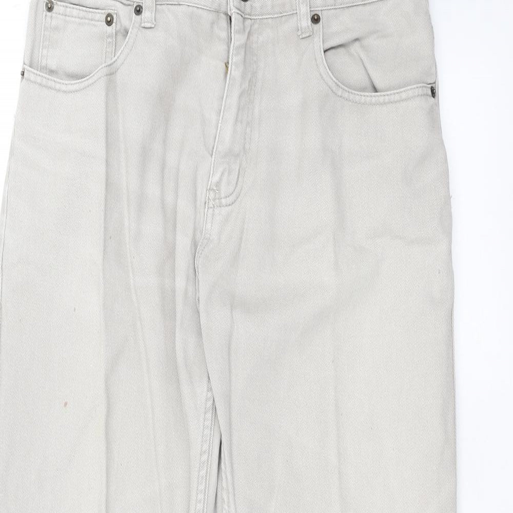 Kensington Womens Grey   Straight Jeans Size 34 in L20 in