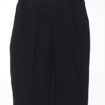 TU Womens Black   Trousers  Size 10 L24 in
