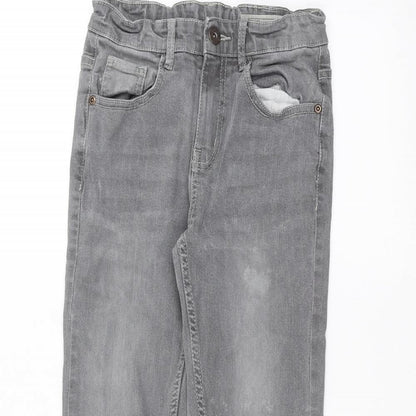 356 denim Girls Grey   Skinny Jeans Size 9-10 Years