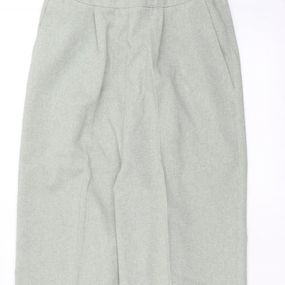 Womens UK Size 14 Classics Regular Fit  Green Trousers