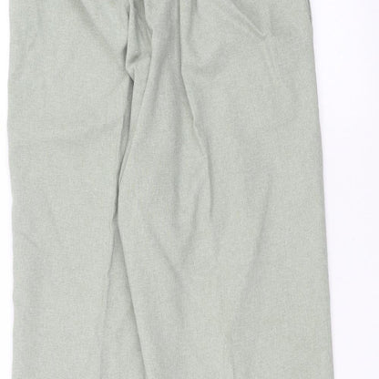 Womens UK Size 14 Classics Regular Fit  Green Trousers