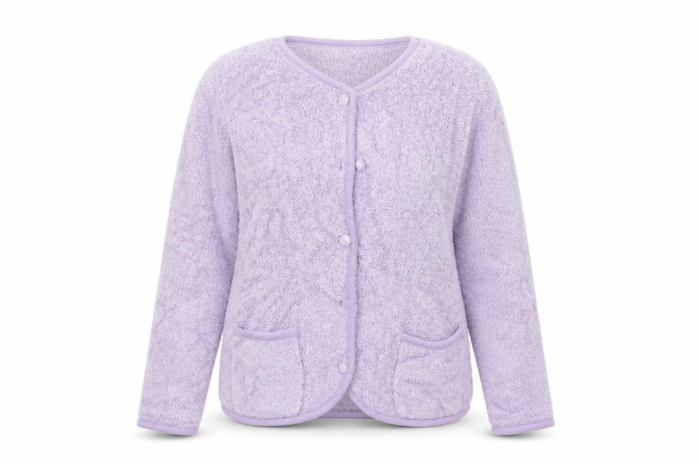 Casamia Womens Purple Cardigan Jumper Size M