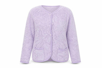 Casamia Womens Purple Cardigan Jumper Size M
