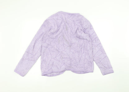 Womens UK Size M casamia Purple Cardigan Jumper