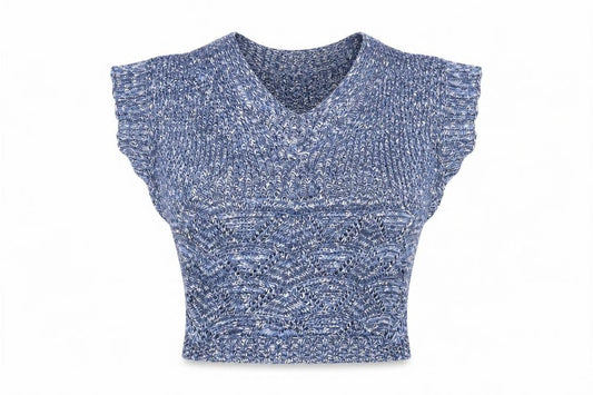 Womens UK Size 10 Be beau Blue Basic Blouse