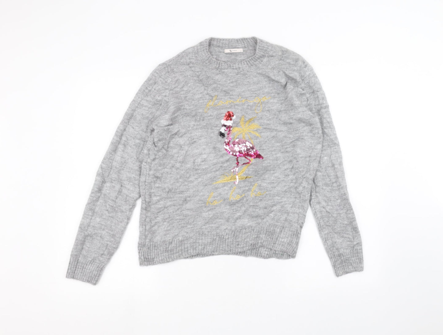 TU Womens Grey   Pullover Jumper Size 12