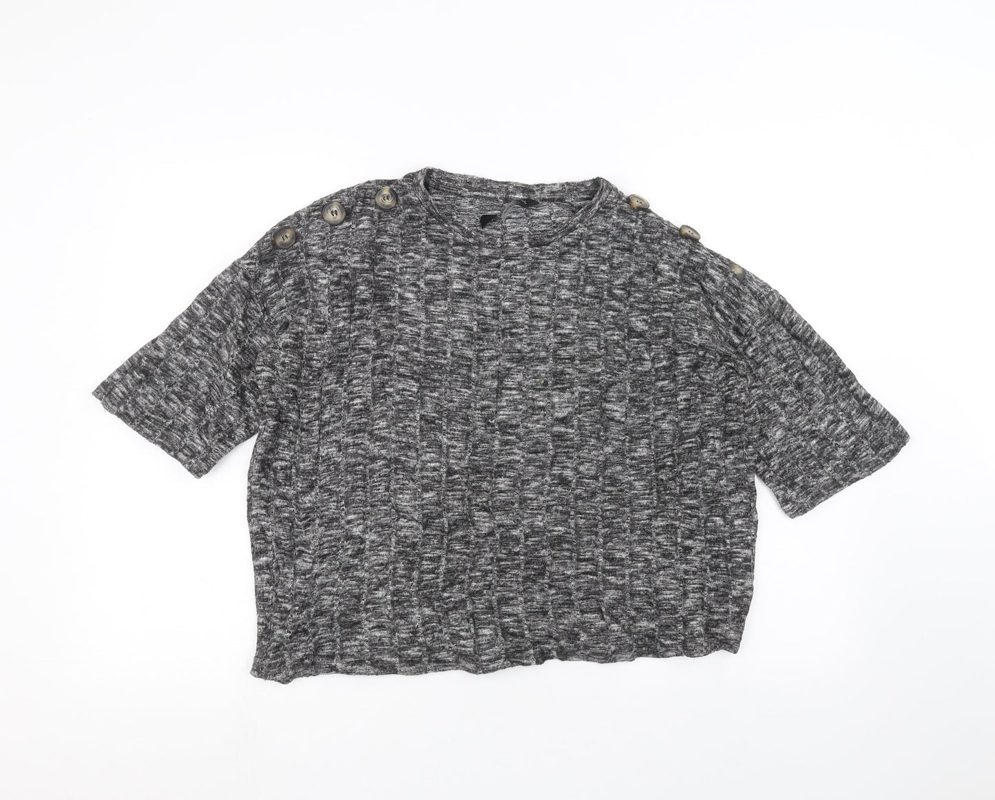 F&F Womens Black   Pullover Jumper Size 10