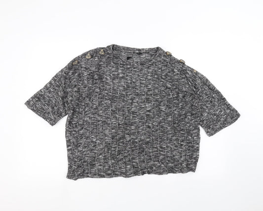 F&F Womens Black   Pullover Jumper Size 10