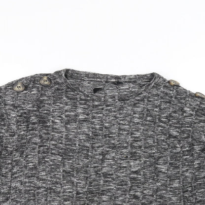 F&F Womens Black   Pullover Jumper Size 10