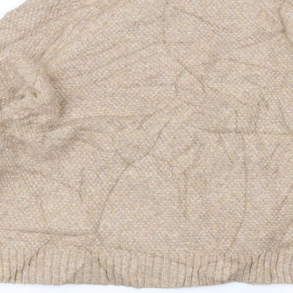 Womens UK Size 14 Warehouse Beige Pullover Jumper