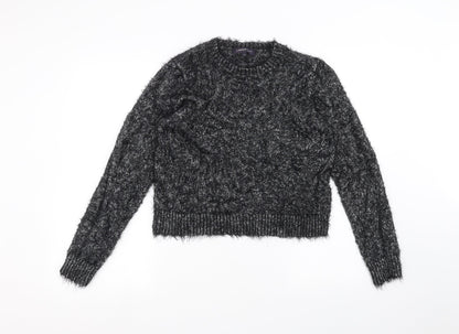 Womens UK Size 12 Marks and Spencer Black Pullover Jumper