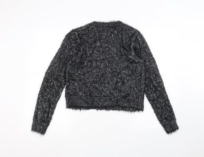 Womens UK Size 12 Marks and Spencer Black Pullover Jumper