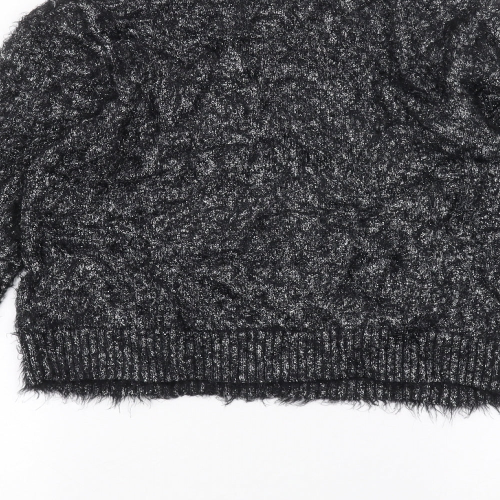 Womens UK Size 12 Marks and Spencer Black Pullover Jumper