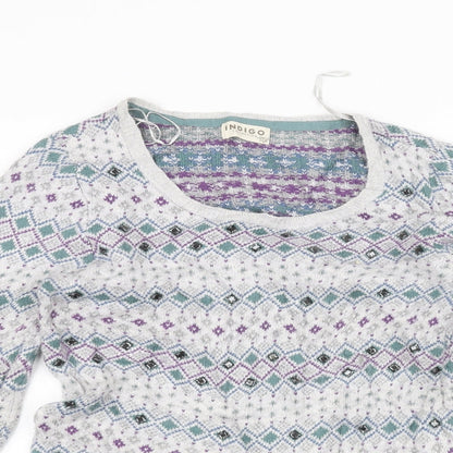 Womens UK Size 8 Marks and Spencer Grey Pullover Jumper