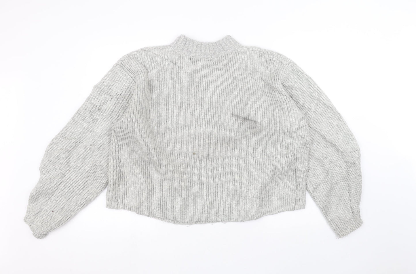 Womens UK Size M H&M Grey Pullover Jumper