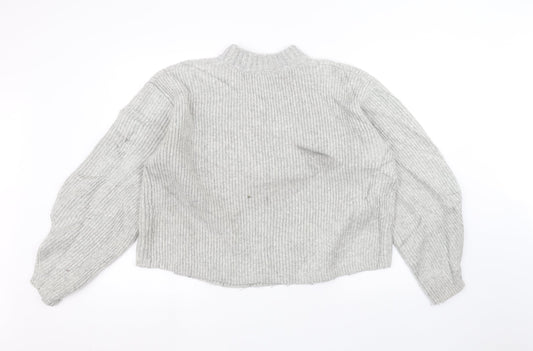 Womens UK Size M H&M Grey Pullover Jumper