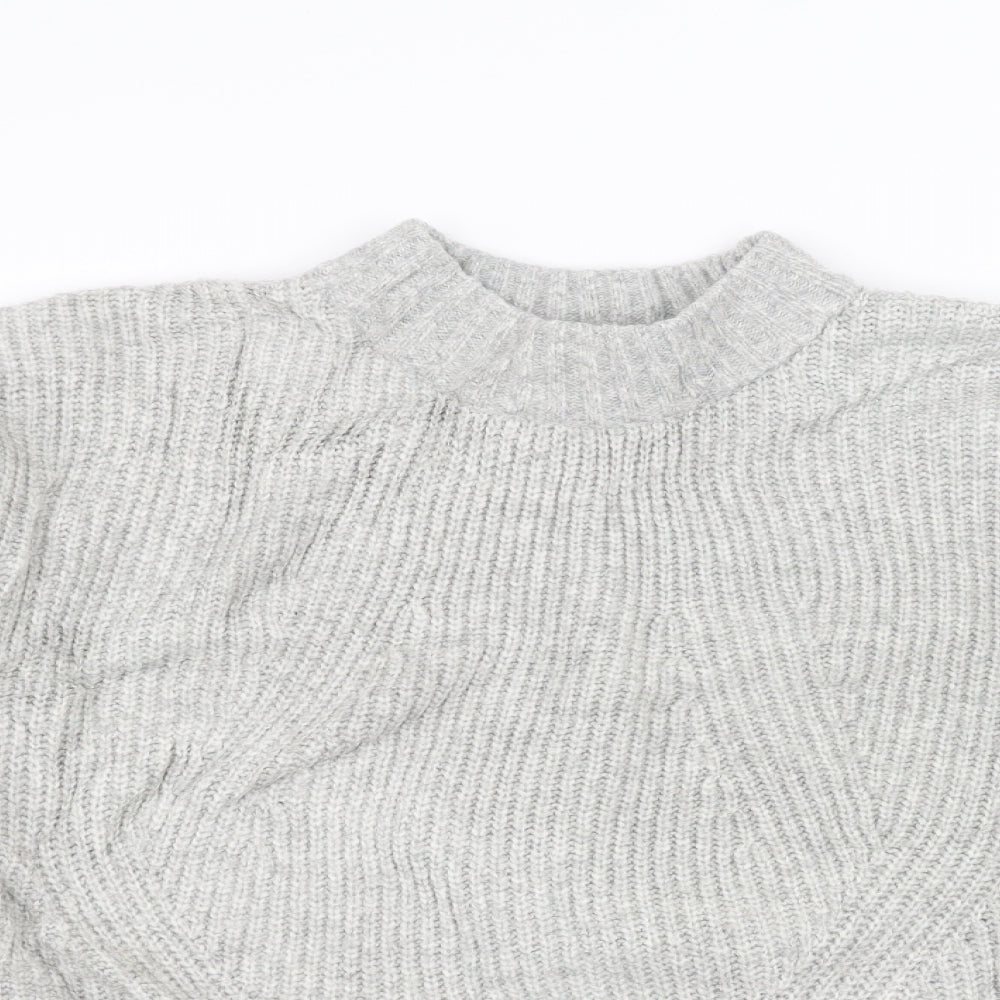 Womens UK Size M H&M Grey Pullover Jumper