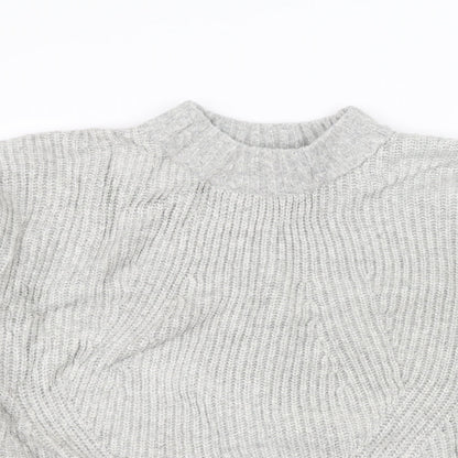 Womens UK Size M H&M Grey Pullover Jumper