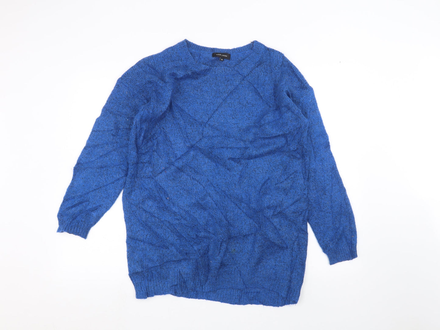 Womens UK Size 12 New Look Blue Pullover Jumper