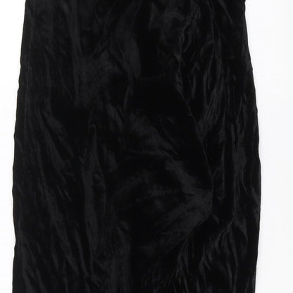 Womens UK Size 10 H&M Regular Fit  Black Trousers
