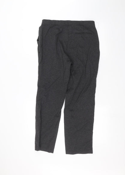 Marks and Spencer Womens Grey   Trousers  Size 14 L24 in