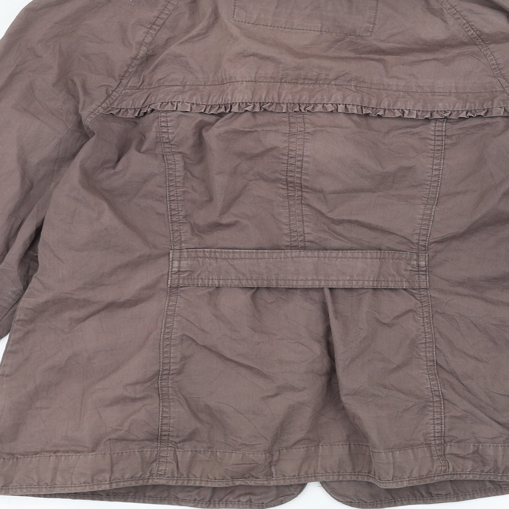 Womens UK Size 14 Monsoon Brown Jacket
