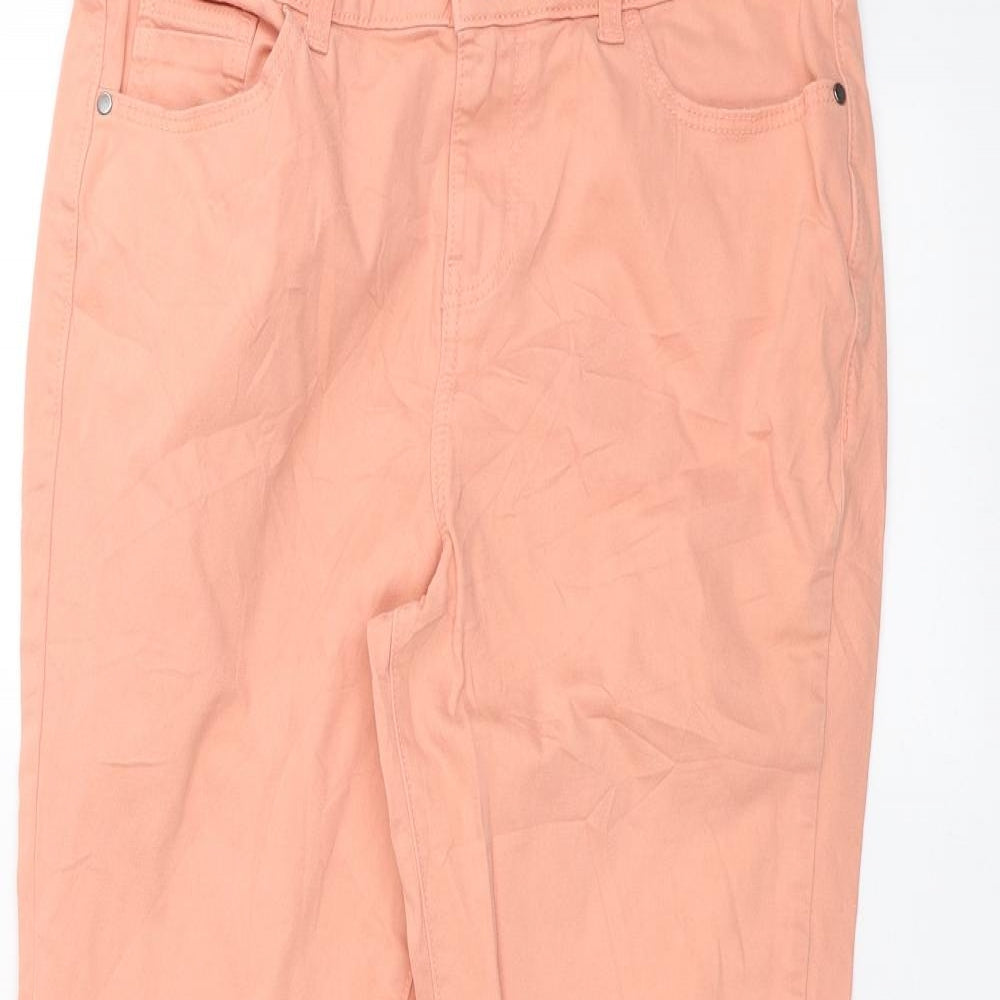 TU Womens Pink   Skinny Jeans Size 10 L27 in