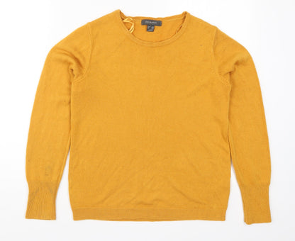 Primark Womens Orange  Knit Pullover Jumper Size 10