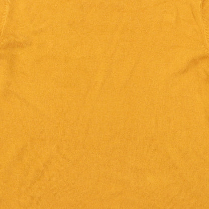 Primark Womens Orange  Knit Pullover Jumper Size 10