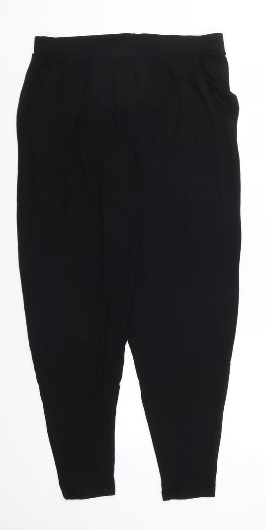 Womens UK Size 14 NEXT Regular Fit  Black Trousers
