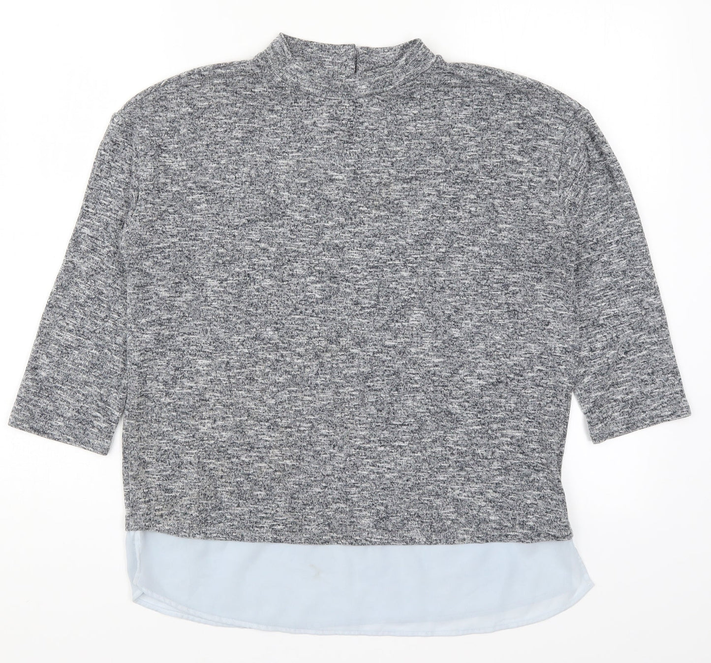 F&F Womens Grey   Basic T-Shirt Size 10